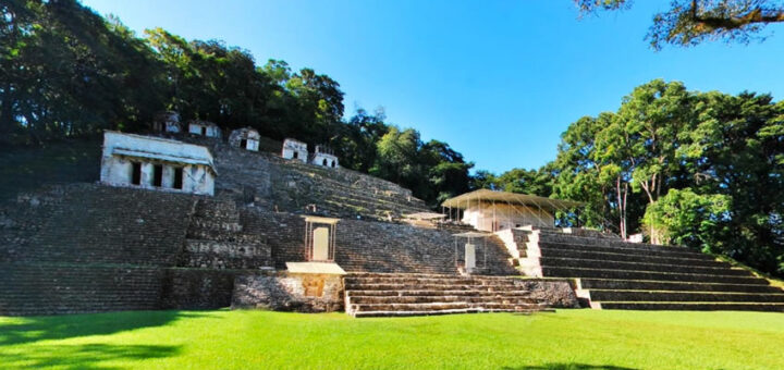 Ruins of Bonampak in Mexico