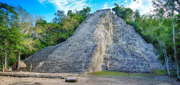 Ruins of Coba in Mexico