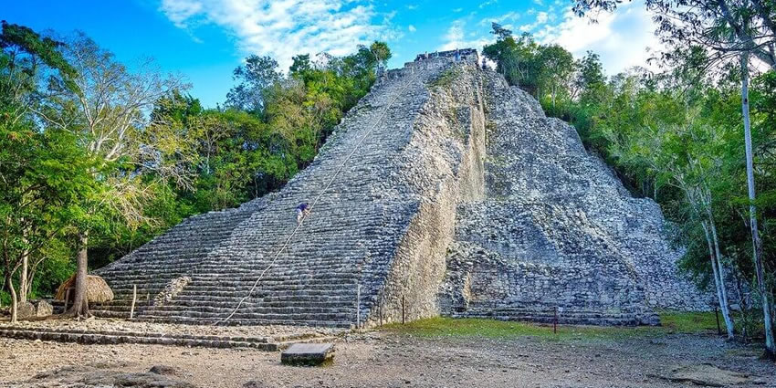 Ruins of Coba in Mexico