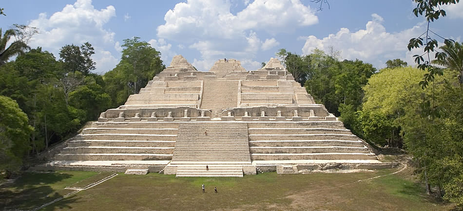 Visit ancient mayan ruins deep in the rainforests of Mexico, Belize, Guatemala, El Salvador and Honduras