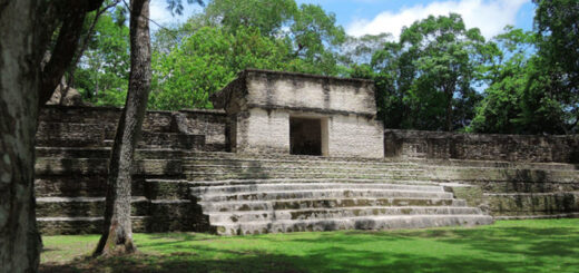 El Pilar archaeological site in Belize