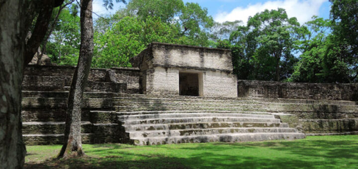 El Pilar archaeological site in Belize