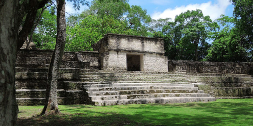 El Pilar archaeological site in Belize